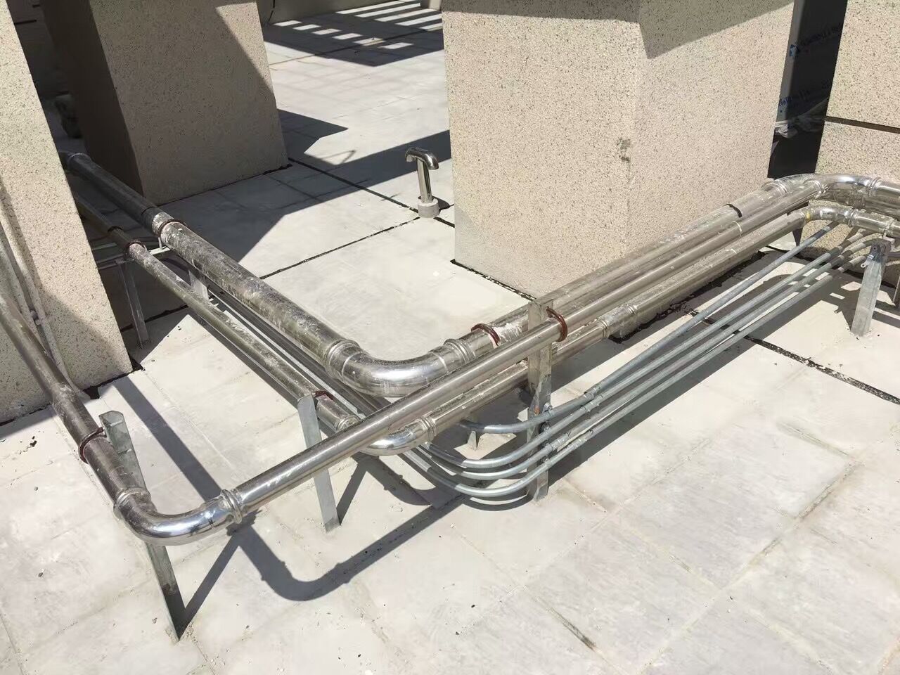 永穗不锈钢水管安装案例 永穗不锈钢水管安装案例